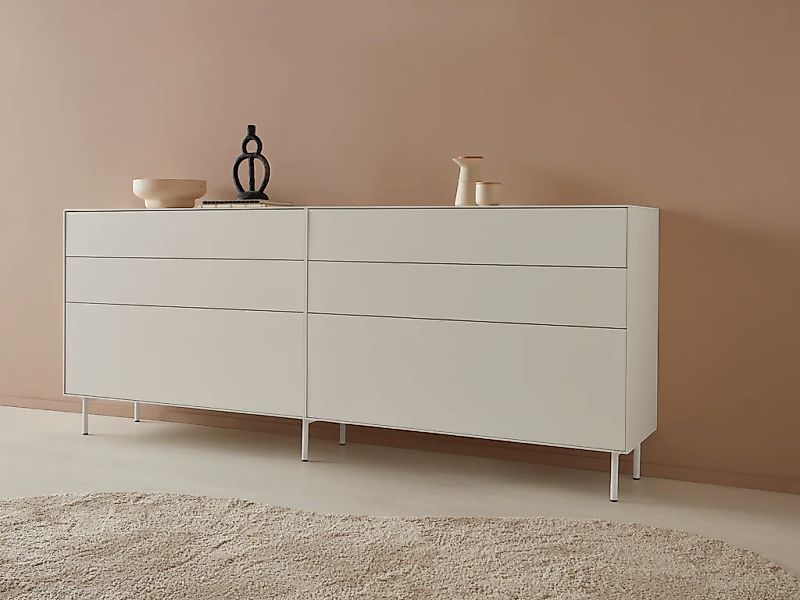 LeGer Home by Lena Gercke Sideboard "Essentials", (2 St.), Breite: 224cm, M günstig online kaufen