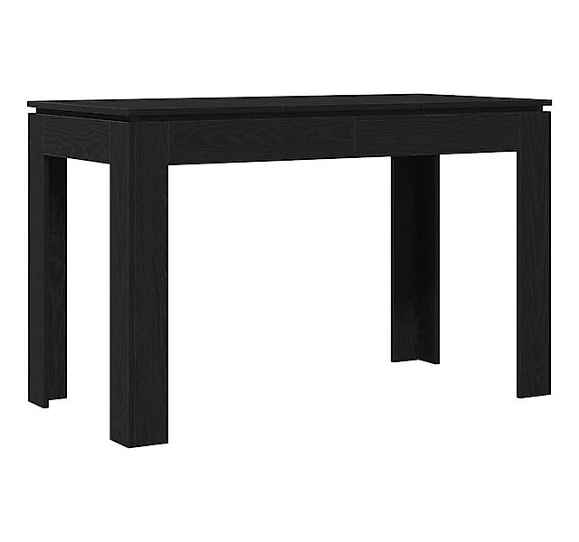 vidaXL Esstisch Esstisch Schwarze Eiche 120x60x76 cm Holzwerkstoff (1-St) günstig online kaufen