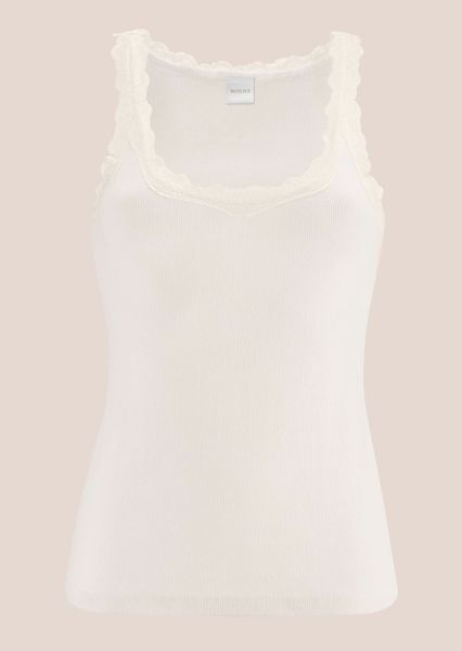 MADELEINE Shirttop Ärmelloses Top mit Spitze günstig online kaufen