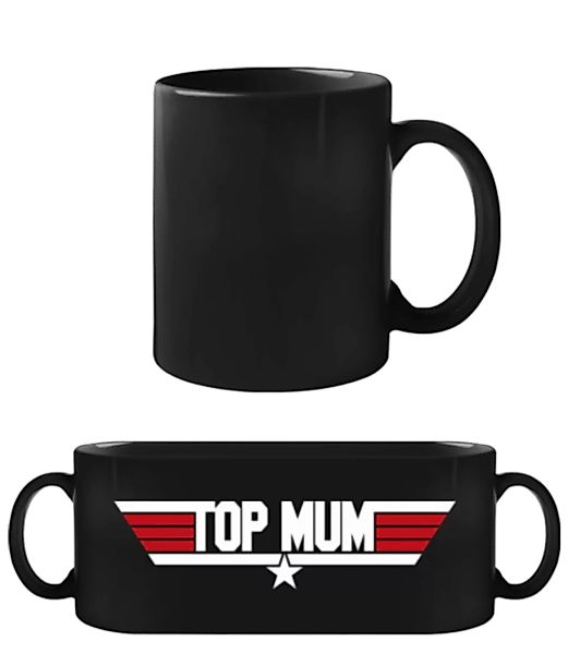 Top Mum · Schwarze Tasse günstig online kaufen