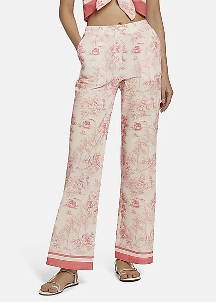 Nicowa Stoffhose JALIKO Toile-de-Jouy-Print günstig online kaufen