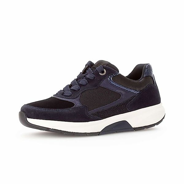 Gabor Sneaker "Sneaker low Materialmix Leder/Lederimitat" günstig online kaufen