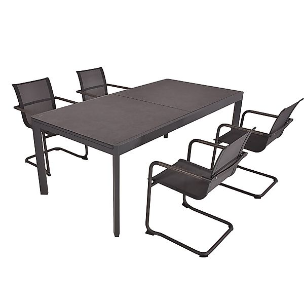 Garden Pleasure Garten-Essgruppe », Tischgruppe »NEREA«« Set, 5 Stk. tlg. 4 günstig online kaufen