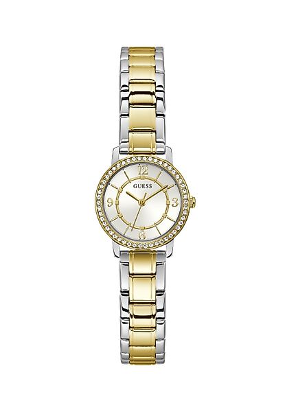Guess Quarzuhr MELODY, (1-tlg), Quarz-Analoguhr günstig online kaufen