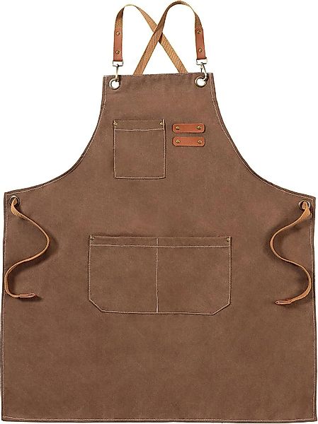 Kaket Kochschürze Verstellbar mit 3 Taschen günstig online kaufen