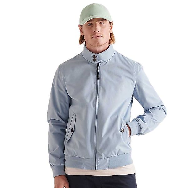 Superdry Iconic Harrington Jacke S China Blue günstig online kaufen