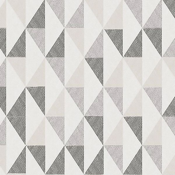 WOW Vliestapete Geometrisch Leinen, geometrisch, (1 günstig online kaufen