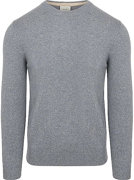 Profuomo Pullover Wool Blend Blau - Größe M günstig online kaufen