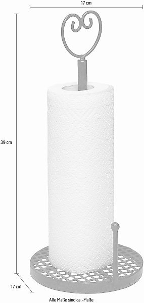 Home affaire Küchenrollenhalter "Antik II" 39 cm günstig online kaufen