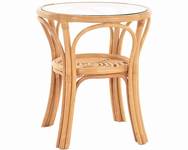 Krines Home Beistelltisch Rattantisch klein Ø günstig online kaufen