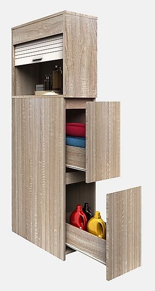 VCM Midischrank Holz Badmöbel Nischenschrank Schublade günstig online kaufen