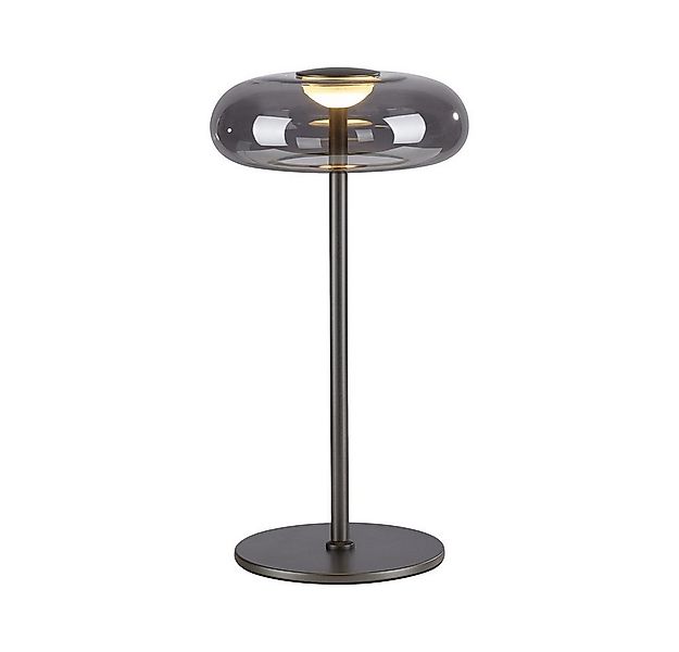 JUST LIGHT LED Tischleuchte LED Tischlampe POSH SW, dimmbar, Memoryfunktion günstig online kaufen