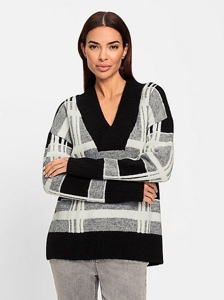 heine Strickpullover V-Ausschnitt-Pullover günstig online kaufen