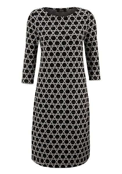 Aniston SELECTED Jerseykleid, mit elegantem Kreis-Muster günstig online kaufen