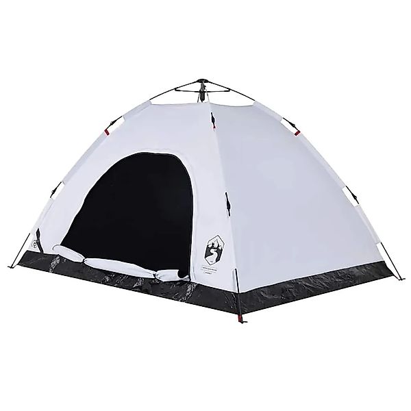 vidaXL Campingzelt 4 Personen Weiß Verdunkelungsstoff Quick Release 4004172 günstig online kaufen