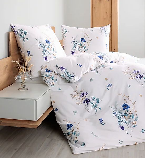 Janine Bettwäsche »Mako-Satin98122 02«, mit Reissverschluss günstig online kaufen