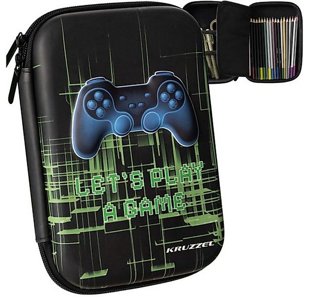 KRUZZEL Federtasche Stifttasche Faltmäppchen, (Spar-Set, 1-tlg., 3D-Muster) günstig online kaufen