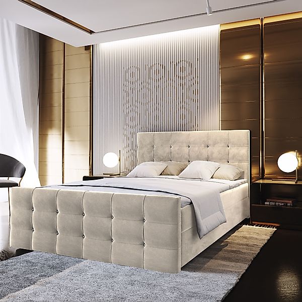 Masseno Boxbett SLAT 140x200 cm mit günstig online kaufen