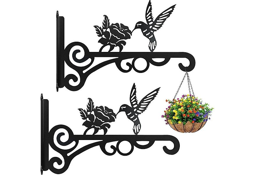 Refined Living Wandhaken 2 Stück Blumenampel Halterung Pflanzenhaken Wandha günstig online kaufen