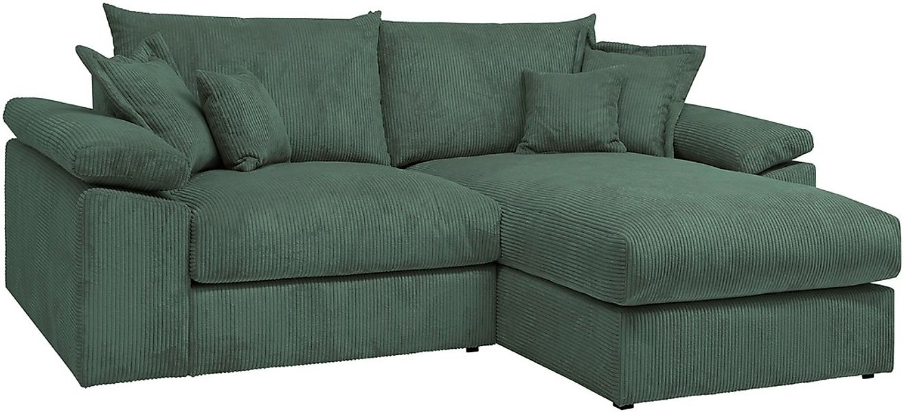 Home affaire Ecksofa "Soft&Cosy XL L-Form - Breite 246 cm", Mega-Sofa, in C günstig online kaufen