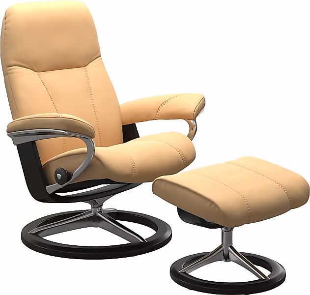 Stressless Relaxsessel "Consul", (Set, Relaxsessel mit Hocker), mit Hocker, günstig online kaufen