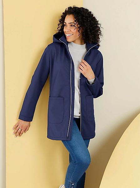Classic Basics Softshelljacke mitKapuze günstig online kaufen