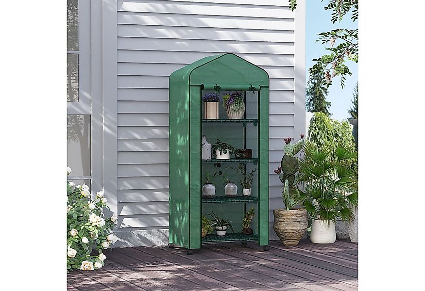 Outsunny Foliengewächshaus, BxTxH: 69 x 50 x 165 cm, BxLxH: 43 x 69 x 165 c günstig online kaufen