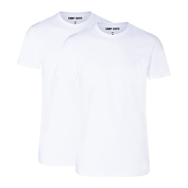 CAMP DAVID T-Shirt Herren T-Shirt 2er günstig online kaufen