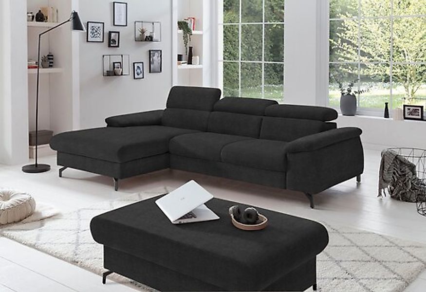 COTTA Ecksofa "Kitty L-Form", Modern, L-Form, Bodenfreiheit 12,5 cm günstig online kaufen