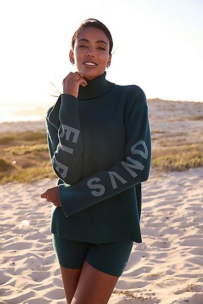 Elbsand Rollkragenpullover aus hochwertigem Strick mit eingestricktem Logo, günstig online kaufen