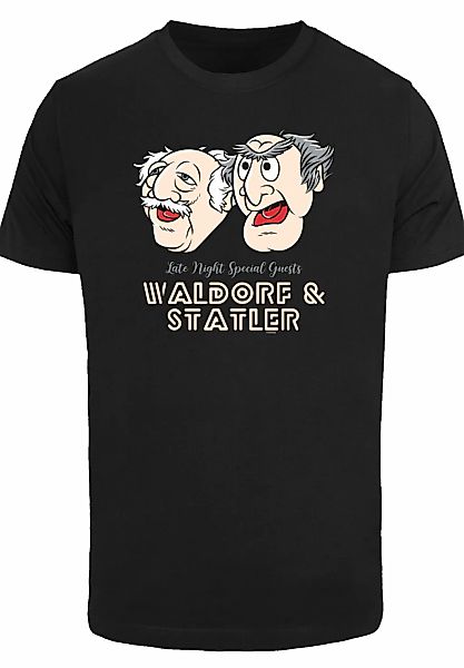 F4NT4STIC T-Shirt "Disney Muppets Late Night Waldorf & Statler", Premium Qu günstig online kaufen