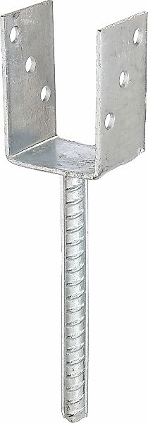Alberts U-Pfostenträger Set, 5 Stk. tlg. feuerverzinkt, lichte Breite 71 mm günstig online kaufen