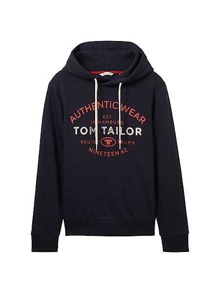 Tom Tailor Herren Kapuzenpullover BASIC - Regular Fit günstig online kaufen