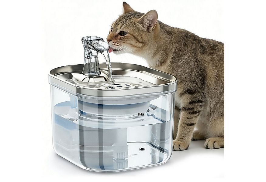 REDOM Trinkbrunnen Haustier-Trinkbrunnen Katzentrinkbrunnen Wasserspender f günstig online kaufen