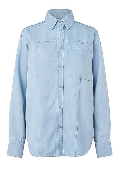 Second Female Klassische Bluse Irvin Denim Shirt günstig online kaufen