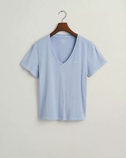 Gant T-Shirt REG SUNFADED SS V-NECK T-SHIRT, DOVE BLUE günstig online kaufen