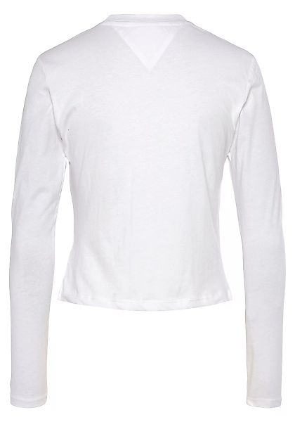 Tommy Jeans Langarmshirt "TJW BBY ESSENTIAL LOGO 1 LS" günstig online kaufen