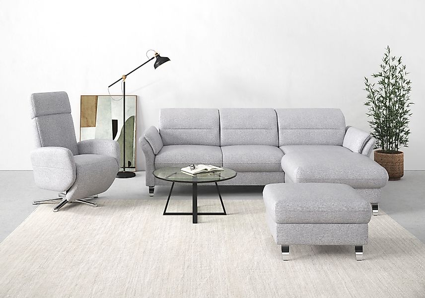 sit&more Ecksofa Grenoble L-Form mit Federkern, günstig online kaufen