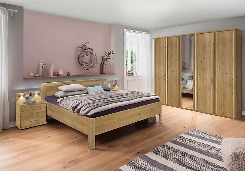 WIEMANN Holzbett "Bern, Bettgestell, Bettrahmen, für Schlafzimmer", (4-fach günstig online kaufen