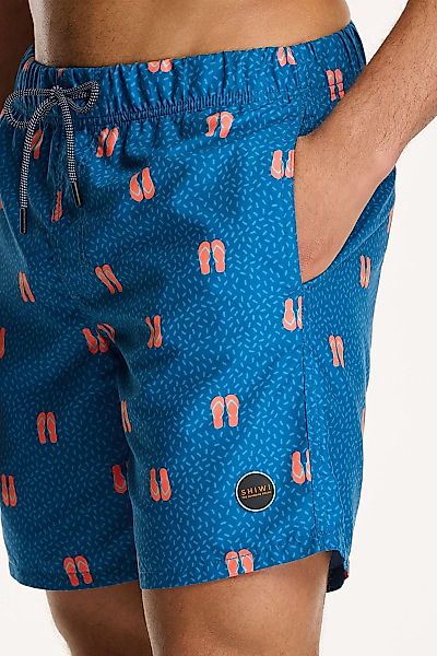 Shiwi Badeshorts Flipflops Ink Blau - Größe M günstig online kaufen
