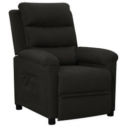 vidaXL Sessel Relaxsessel Schwarz Stoff (1-St) günstig online kaufen