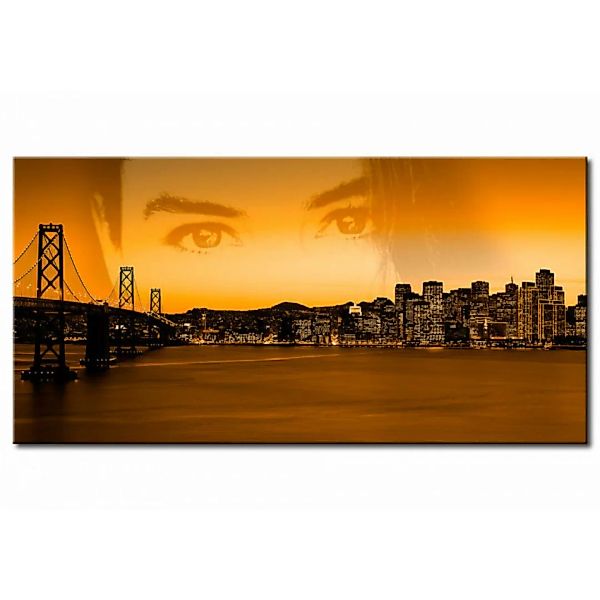 Bild auf Leinwand Geheimnisse der Bucht von San Francisco XXL günstig online kaufen