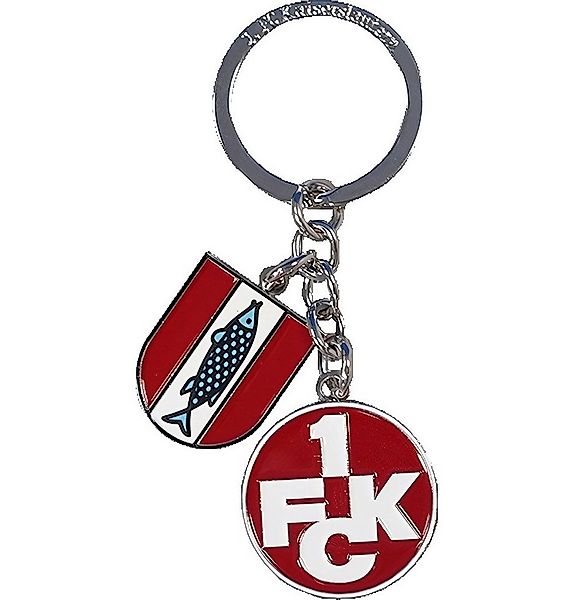 1.FC Kaiserslautern Schlüsselanhänger FCK Schlüsselanhänger Logo + Stadtwap günstig online kaufen