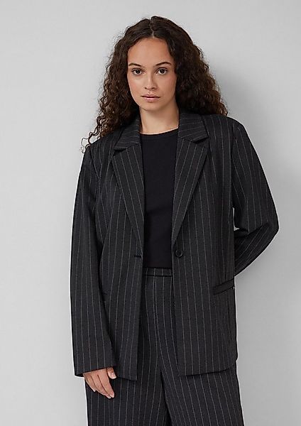 QS Jackenblazer Indoor-Blazer Blazer aus Interlockjersey günstig online kaufen