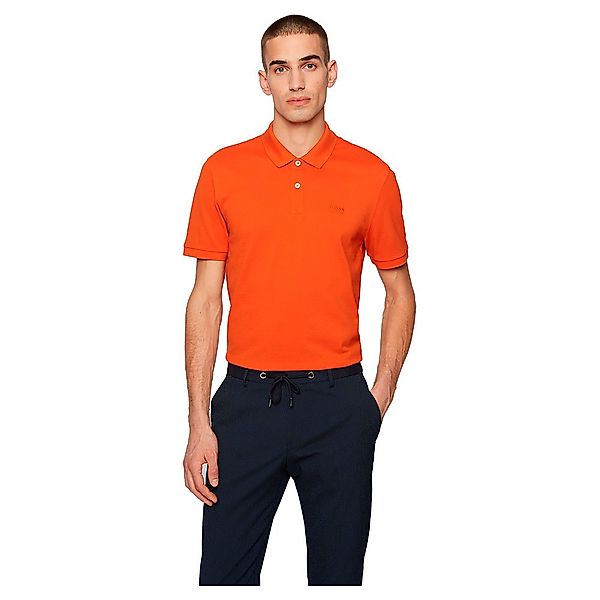 Boss Pallas Kurzarm-poloshirt 2XL Bright Orange günstig online kaufen