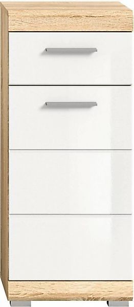 INOSIGN Unterschrank Siena (1-St) Badmöbel Badschrank, 1 Tür, 1 Schubkasten günstig online kaufen