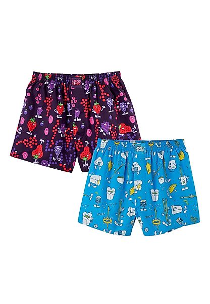 Lousy Livin Boxershorts "Berry Lunch" mit buntem Design günstig online kaufen