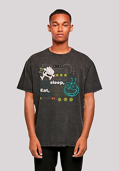 F4NT4STIC T-Shirt "Die Biene Maja Eat Sleep Rave Repeat" Retro, Heroes of C günstig online kaufen