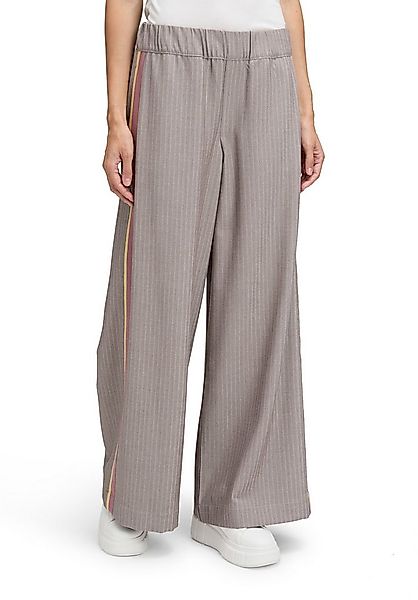 Cartoon Stoffhose Damen Casual-Hose mit Galonstreifen günstig online kaufen