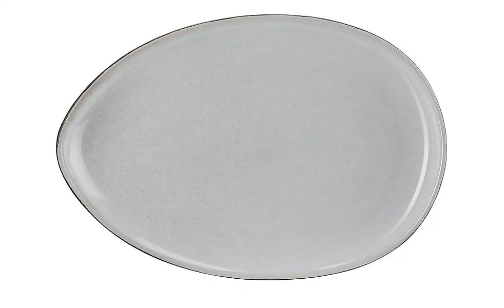 Gray & Jones Servierplatte  Como ¦ grau ¦ Porzellan ¦ Maße (cm): B: 31 H: 2 günstig online kaufen